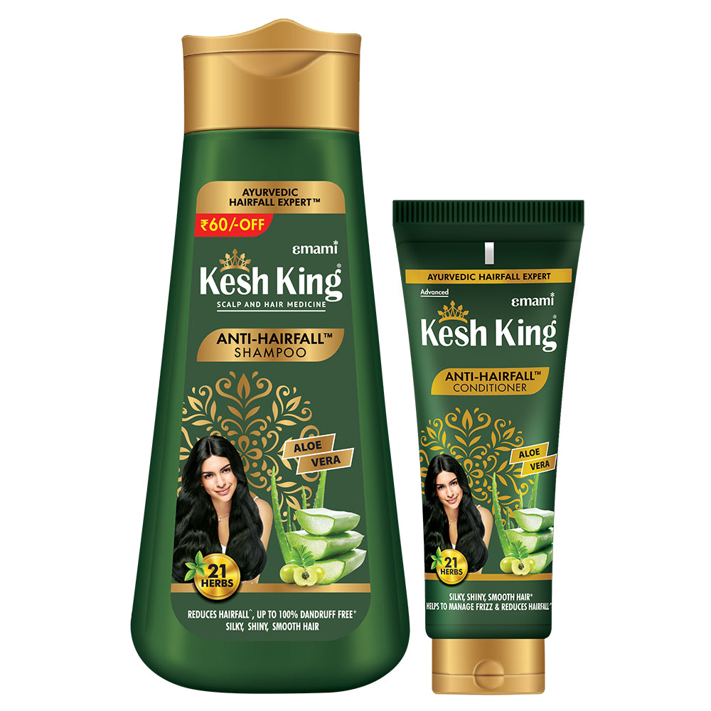Kesh King Ayurvedic Anti Hairfall Mini Combo