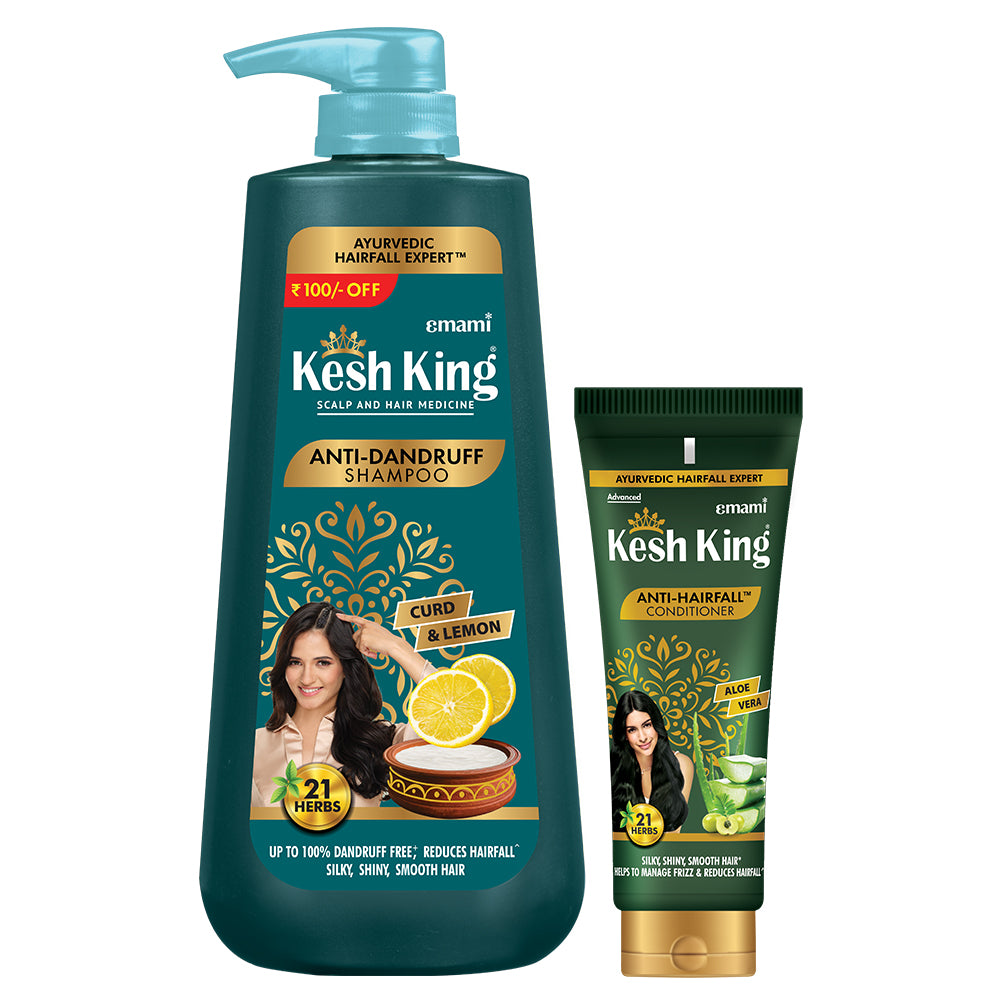 Kesh King Ayurvedic Anti Dandruff Combo