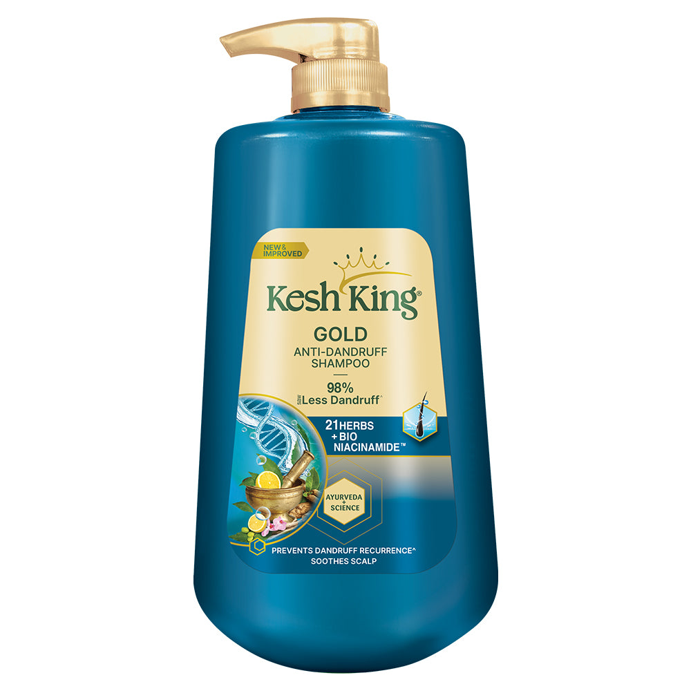 Kesh King Gold Anti-Dandruff Shampoo-1000ml