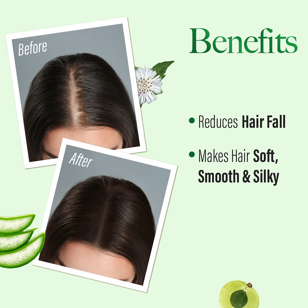 Kesh King Gold Anti Hairfall Shampoo with Plant Omega 3-6-9, For Soft, Smooth & Voluminous Hair (600 ml)