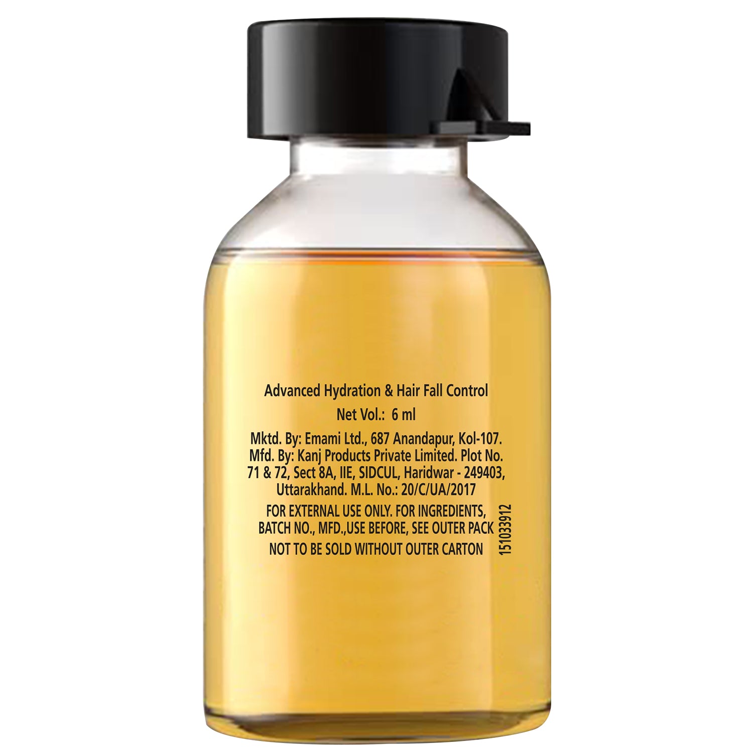 Kesh King Organics Hibiscus & Ashwagandha Booster Hair Oil Shots - 48ml