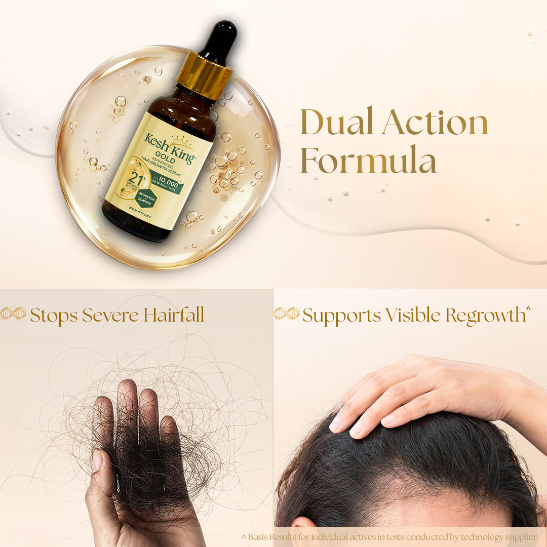Kesh King Gold Advanced Hair Growth Serum 30 ml