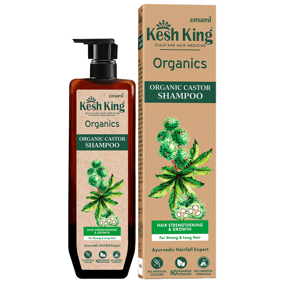 Kesh King Organics Castor Shampoo