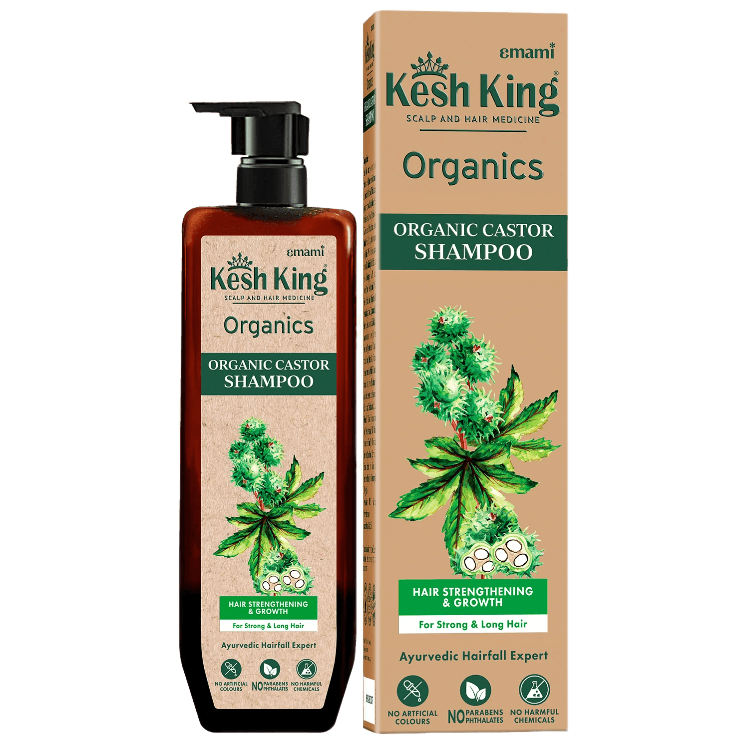 Kesh King Organics Castor Shampoo