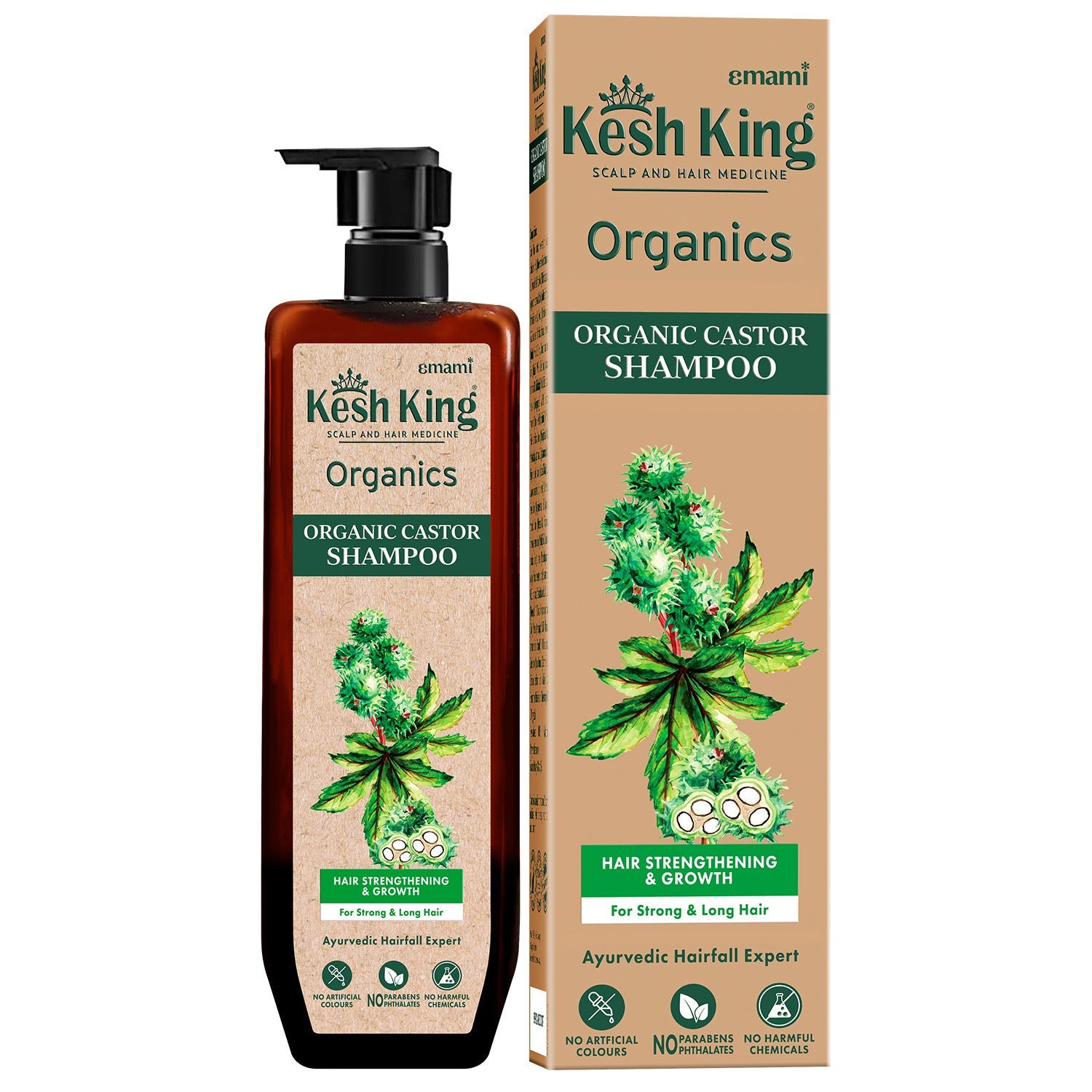 Kesh King Organics Castor Shampoo