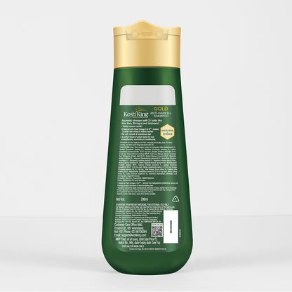 Kesh King Gold Anti Hairfall Shampoo with Plant Omega 3-6-9, For Soft, Smooth &amp; Voluminous Hair  (200 ml)
