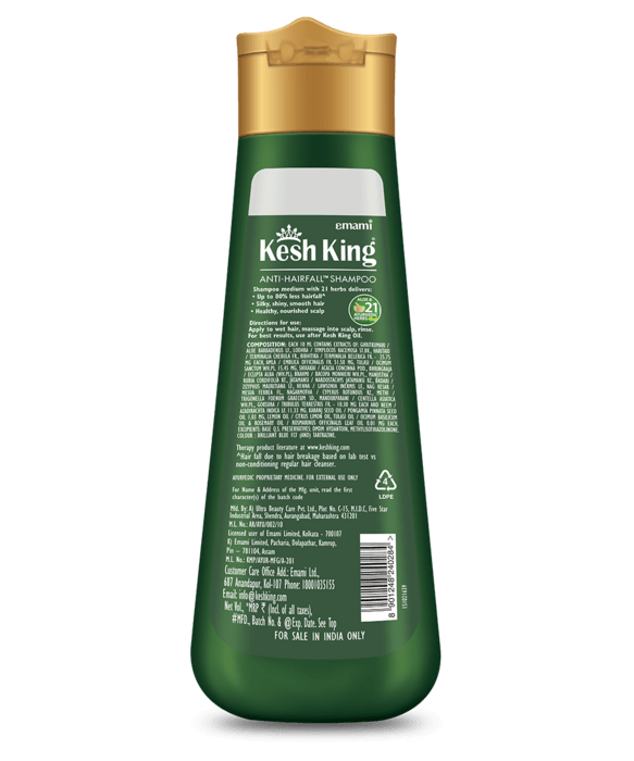Kesh King Ayurvedic Anti Hairfall Mini Kit