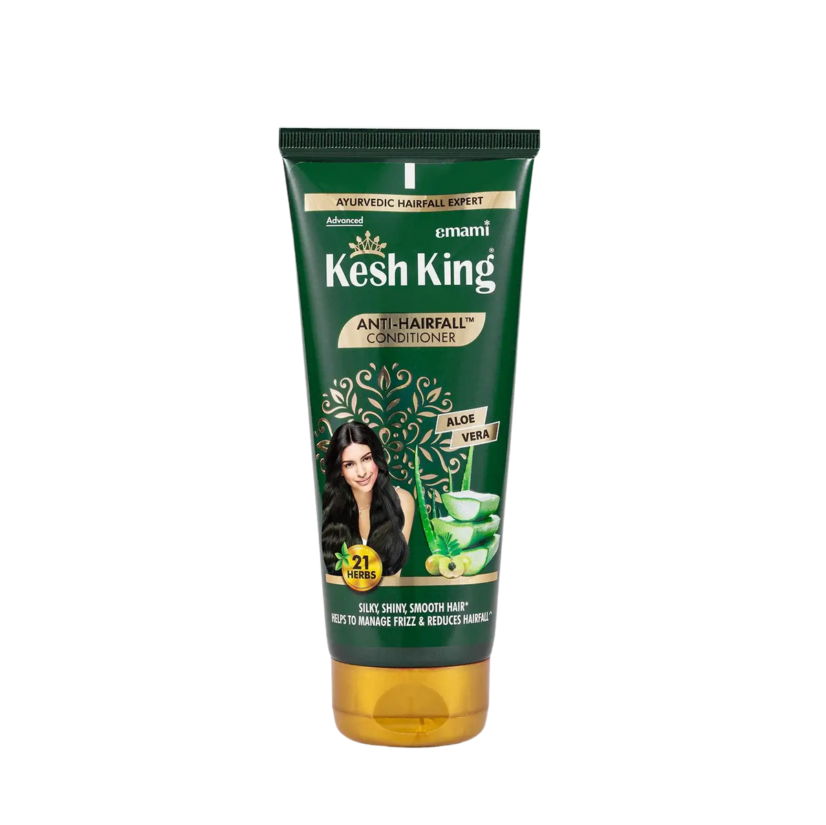 Kesh King Ayurvedic Anti-Hairfall Conditioner for smooth shiny frizz free hair, 200ml