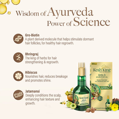 Kesh King Gold Ayurvedic Oil 100ml