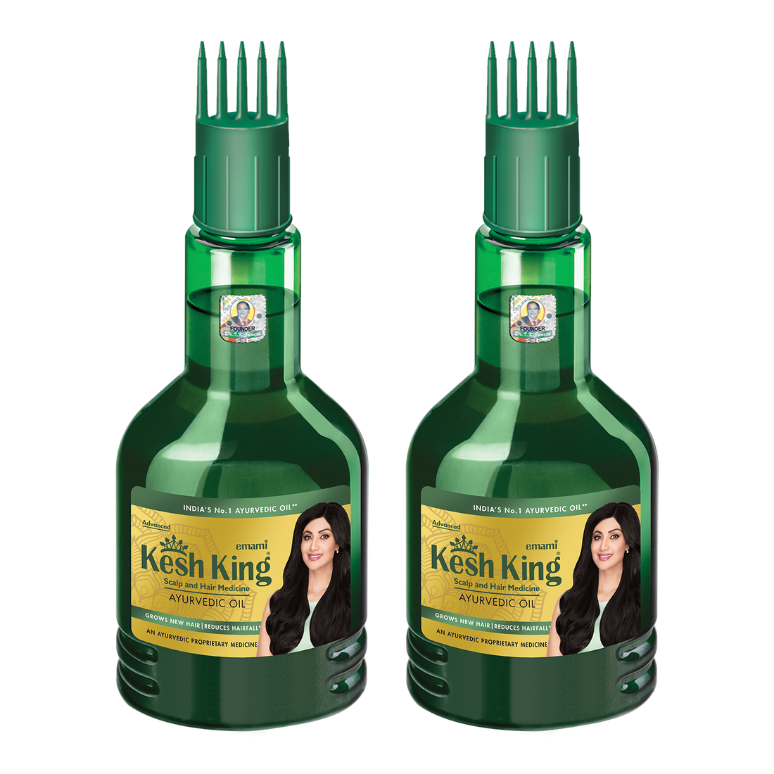 Kesh King Ayurvedic Medicinal Oil 300ml (Pack of 2)