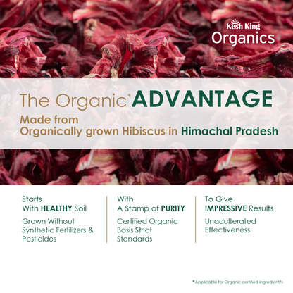 Kesh King Organics Organic Hibiscus Powder 100g