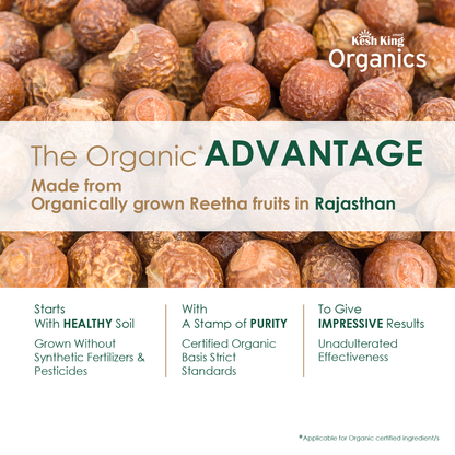 Kesh King Organics Organic Reetha Powder 100g