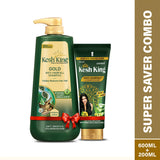Kesh King Gold Anti-Hairfall Kit, For Soft, Smooth & Voluminous Hair (2 Items in the set)