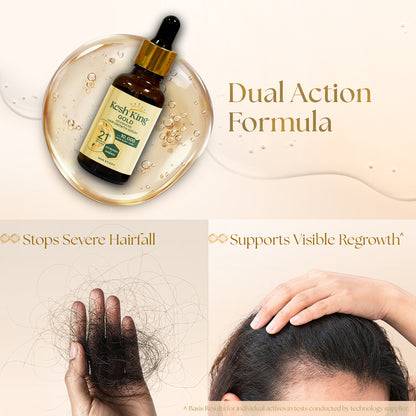 Kesh King Gold Advanced Hair Growth Serum 30 ml