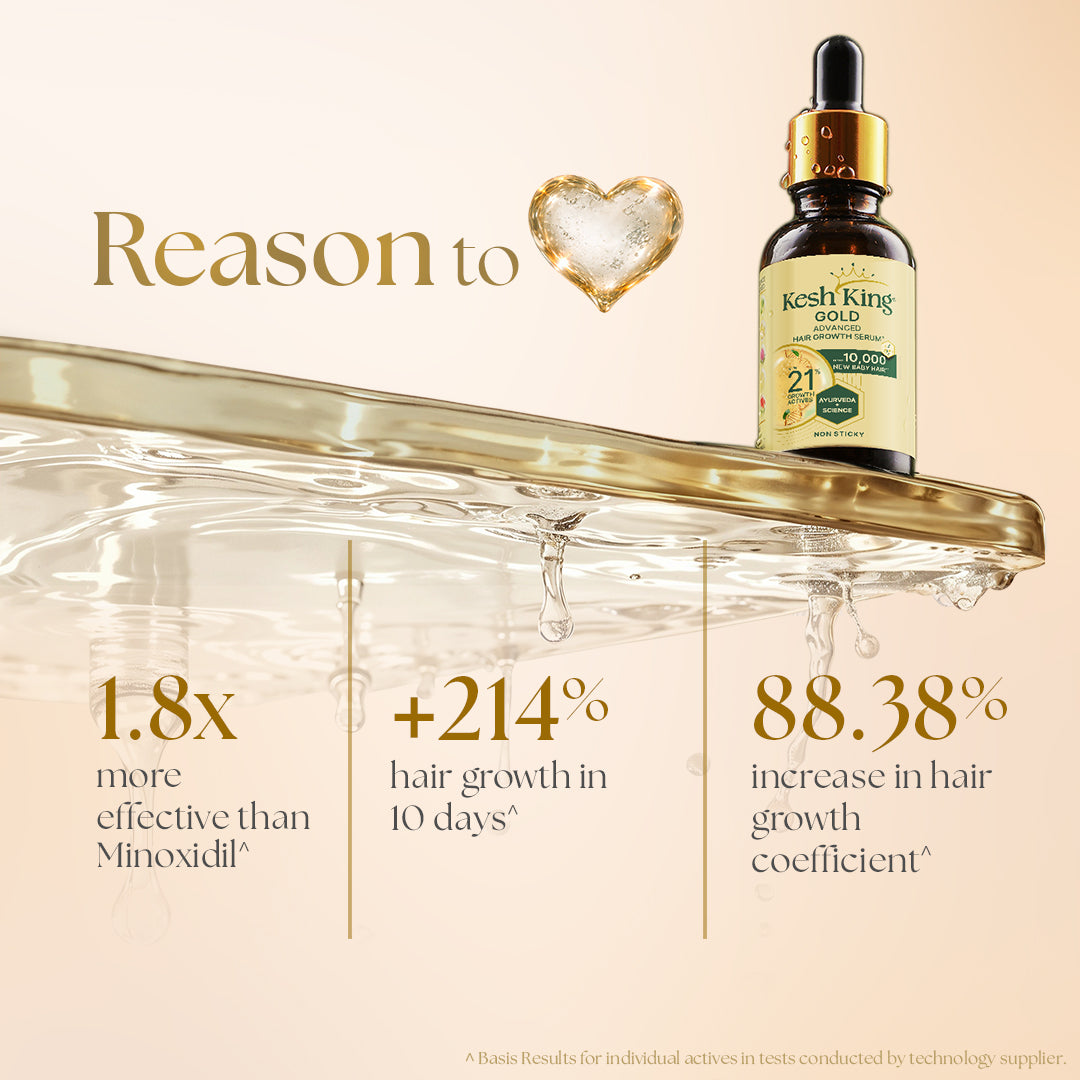 Kesh King Gold Advanced Hair Growth Serum 30 ml