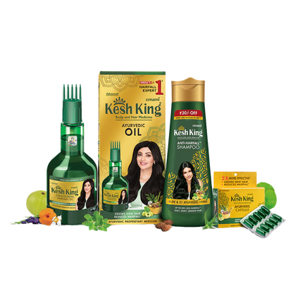 Kesh King Ayurvedic Expert Anti Hairfall Kit