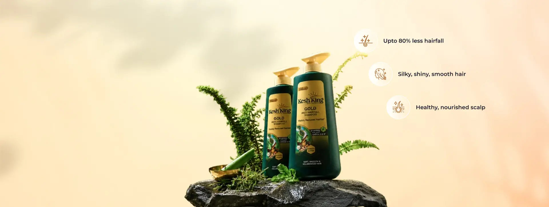 Kesh King Gold Anti-Hairfall Shampoo