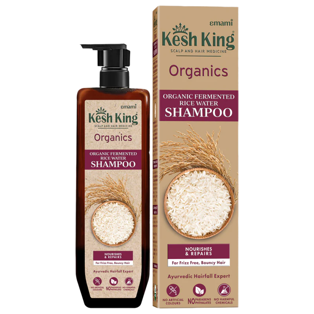 Kesh King Organics Rice Water Shampoo 