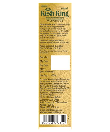 Kesh King Ayurvedic Anti Hairfall Kit