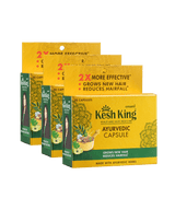 Kesh King Ayurvedic Hair Growth Capsule - Pack of 3 - (90 capsules)