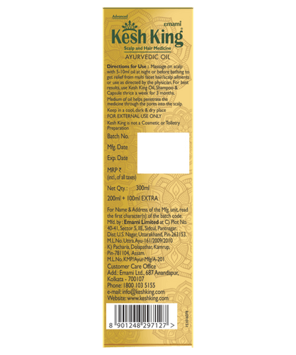 Kesh King Ayurvedic Medicinal Oil 300ml