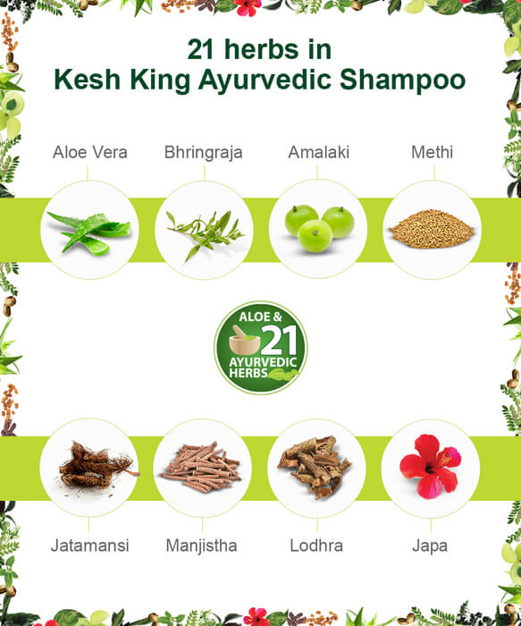 Kesh King Ayurvedic Anti Hair Fall Shampoo 600ml