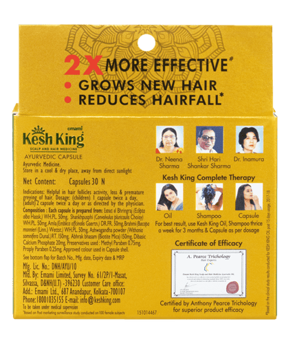 Kesh King Ayurvedic Hair Growth Capsule (30 capsules)